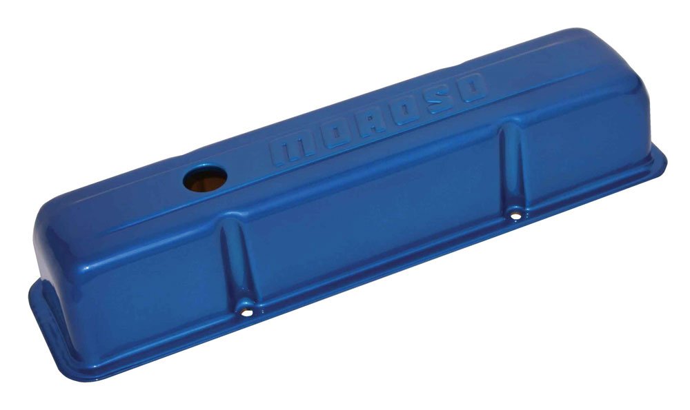 Amazon.com: Moroso 68005 Stamped Valve Covers, Blue Powder Coat